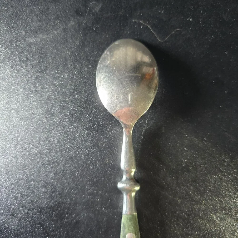 Hampton Silversmiths BISTRO-GREEN 1 Spoon Stainless Flatware